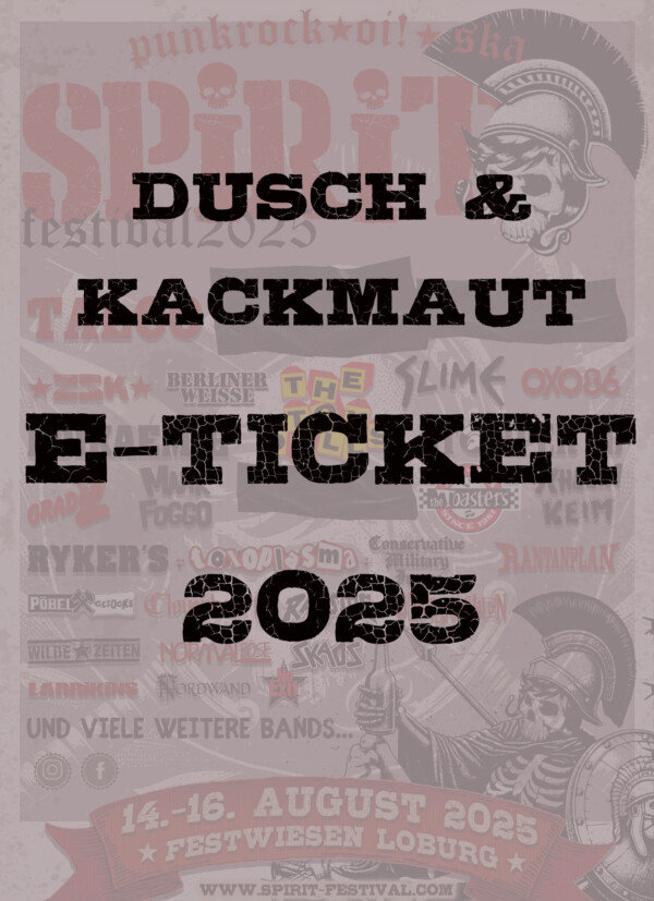 Spirit Festival Ticket 2025 / RESTKARTEN – Spirit Festival